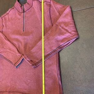 EUC Burgundy Quarter Zip Sweater